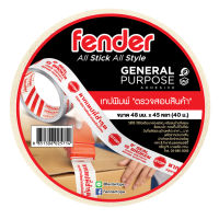 Fender เทปพิมพ์ "ตรวจสอบสินค้า" "ระวังแตก" ตัวอักษรชัดเจน อ่านง่าย มีภาษาอังกฤษและไทยกำกับ