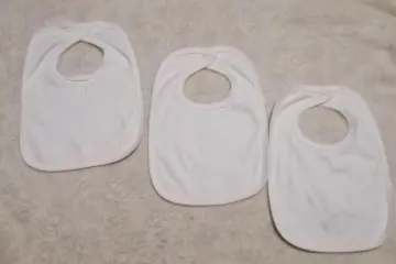 Plain white bibs store bulk