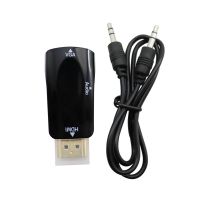 ✵ HDMI-compatible to VGA Female Adapter Audio Cable Converter FHD 1080P 720P 480P For PC Laptop TV Box Computer Display Projector