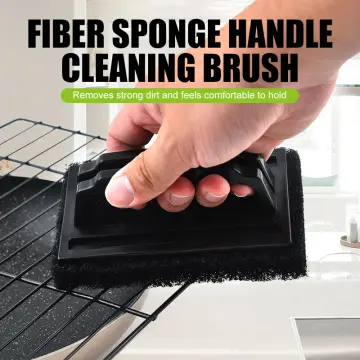 Removable Kitchen Sponge Magic Brush Melamine Sponge Cleaning Brush  Descaling Knife pan cleaner Strong Decontamination Brushes