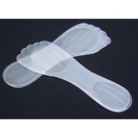 COD Twph High Heel Silicone Gel Cushion Insole Shoe Anti Slip Foot Feet Pad Transparent Jelly