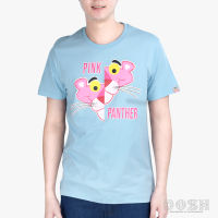 DOSH UNISEX T-SHIRTS PINK PANTHER เสื้อยืดคอกลม แขนสั้น ผู้ชาย-ผู้หญิง FPPMT5001-LB