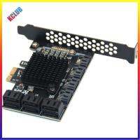 6/10 Port SATA PCIE 6Gbs Internal Adapter Converter SATA 3.0 Expansion Card