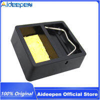 【พร้อมสต็อก &amp; จัดส่งฟรี】 Aideepen ไฟฟ้าที่ใส่หัวแร้งสี่เหลี่ยมเบคิไลท์ที่ใส่เหล็กทนอุณหภูมิสูงและไม่ไวไฟปากกาหัวแร้ง