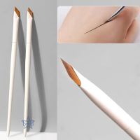 ﹍  Upgrade Eyeliner Ultra Thin Flat Eyebrow Under The Makeup Brushes Precise Detail Make up