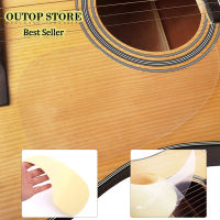 【คลังสินค้าพร้อม】ตัวป้องกันแบบหยด Pickguard Gitar Akustik ใสสำหรับกีตาร์40/41นิ้ว (Opp)