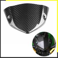 กระจกรถจักรยานยนต์กระจกคาร์บอนไฟเบอร์สำหรับKAWASAKI Z1000 2014 2015 2016 Deflectorฝาครอบไฟหน้าฝาครอบแต่งรถที่บังลม