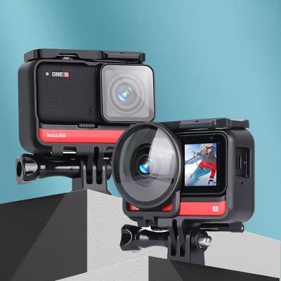 เคสสำหรับกันกระแทกกันตกสำหรับกล้อง Insta 360กล้องหนึ่งตัว Leika กรอบป้องกันที่ใส่อุปกรณ์เสริม
