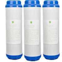 3pcs 10 inch water purifier filter UDF activated carbon osmosis kitchen water purifier parts