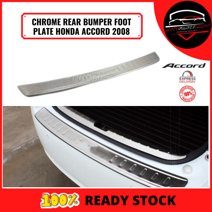 Chrome Rear Bumper Foot Plate Honda Accord 08y 