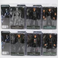 [HOT JIAZZAQQMGW 555] NECA Terminator T 800 Arnold Schwarzenegger T 1000 Endoskeleton Action Figure Collection ของเล่น