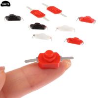 10Pcs 12x8mm On Off Mini Push Button Switch For Electric Torch 1208YD Self Locking 1A 250V AC