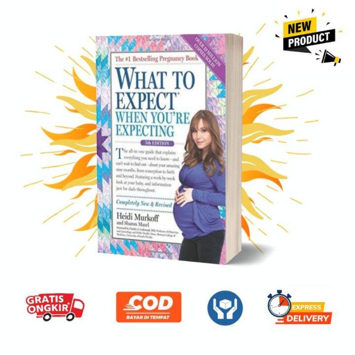 What to Expect When You're Expecting Book Paper by Heidi Murkoff in ...