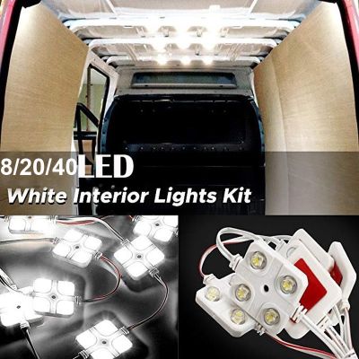 8/20/40 LED Interior Lights Kit For Trailer Lorries Sprinter Ducato Transit LED Lights Car Accessories