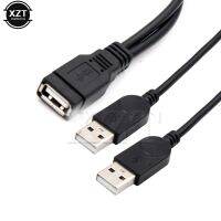 (CALGY Phone protection) USB 2.0Splitter ExtensionUSB 2.0 A ชายกับ2USB หญิง DataHUB ChargeCord อะแดปเตอร์