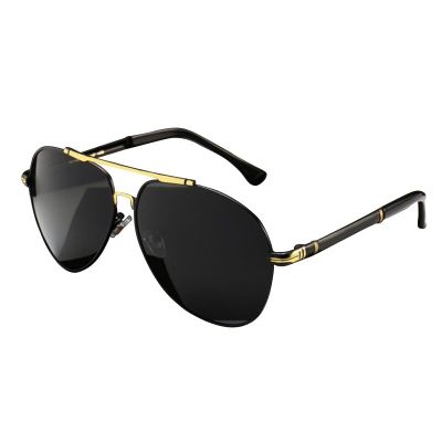 【CW】♤  Oval Frame Personality Sunglasses Polarized Anti-UV Driving Toad Glasses Men