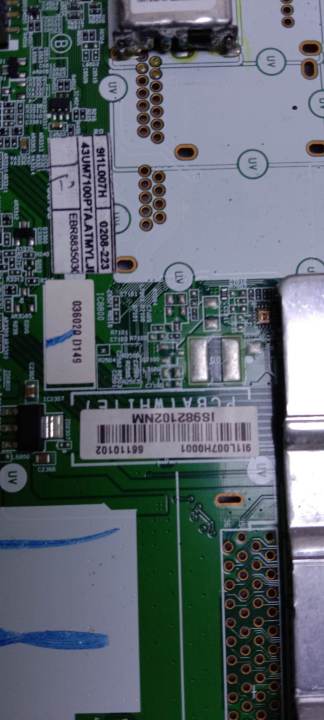 เมนบอร์ดทีวีแอลจี-43um7100-อะไหล่ทีวีแอลจี-mainboard-tv-lg-อะไหล่แท้-ของถอด-ใช้กับรุ่น-43um7100pta-atmyljd