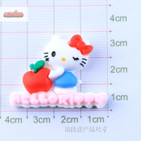 NCSW 10ชิ้น Sanrio อะนิเมะ Kawaii การ์ตูนสำหรับเครื่องประดับ DIY วัสดุเคสโทรศัพท์คลิปหนีบผมอุปกรณ์ตกแต่งคริสต์มาสของขวัญ