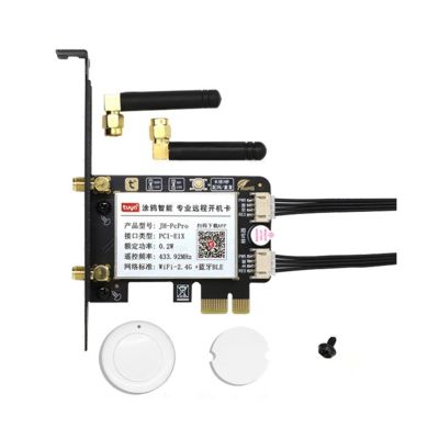 Tuya Wifi Computer Power Reset Switch PCIe Card for PC Destop Computer,APP Remote Control,Support Google Home