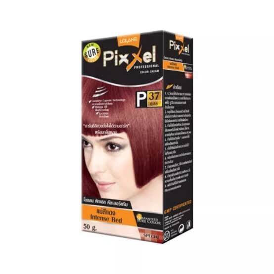 lolane-pixxel-color-cream-โลแลน-พิกเซลคัลเลอร์-p37-แม่สีเเดง-เฉดสีแฟชั่น-100-g