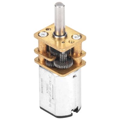 1Pc 30RPM N20 Micro-Speed Gear Motor DC 6V Reduction Gear Motors with Metal Gearbox Wheel