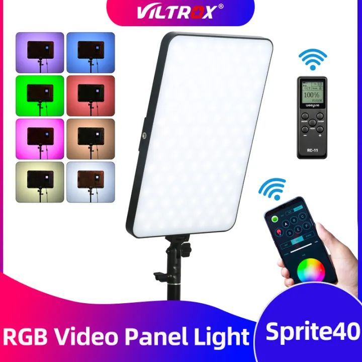 Viltrox weeylite sprite40 40W RGB Video Light Colors LED Light Panel