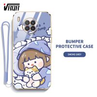 VRQR เคส สำหรับ Huawei Y9A Nova 8i Mate 10 Pro Mate 20 Pro Mate 30 Pro Mate 40 Pro Mate 50 Pro Ins คุณภาพสูงแฟชั่นเรียบง่ายเคสโทรศัพท์น่ารักป้องกันซิลิโคน