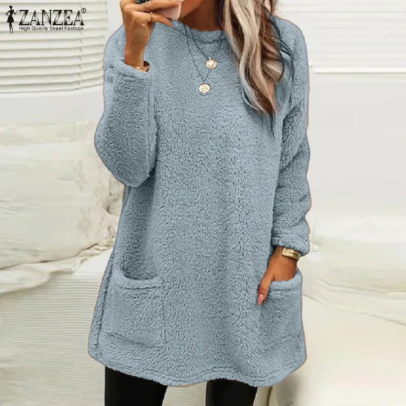 Women Hoodies Pullover Aesthetic Streetwear with Pocket Sweaters