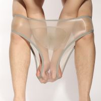 【YF】▩✤✎  Seamless Sheer Pantyhose Panties Men See Through Stretch Underpants Shorts Gay Knickers Thong