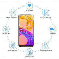 2ชิ้นป้องกันหน้าจอกระจกนิรภัยสำหรับ Realme 8Pro 8 Narzo30 5กรัม Pro Relme Rame OPO HD ฟิล์มป้องกันบนสำหรับ6.4 "; RMX3081