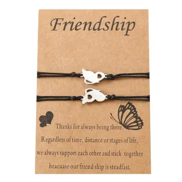 Friends are Family we Choose -Besties - BFF - BFF Bracelet - Pinky Swear -  Best Friend Gift - Pinky Promise - Charm Bracelet - Bangle Bracelet 