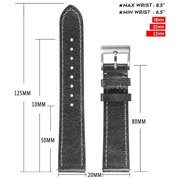 hemsut-quick-release-leather-watch-bands-italian-mastrotto-dark-grey-leather-watches-straps-18mm-20mm-22mm