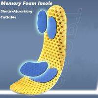 [Fashion goods060]2022 NewCuttable Insoles Orthopedic Memory FoamSupport ใส่ผู้หญิงผู้ชายรองเท้า FeetPad