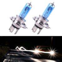 2x H4 100W 5000K Car Xenon Gas White LED Headlight Headlamp Lamp Bulbs Blue Shell Suits For Cars With 12V Battery Voltage Bulbs  LEDs  HIDs