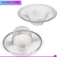 KLOMKZ 2 pcs 2.75ค่ะ ที่กรองอ่างล้างจาน เงินสีเงิน ตะกร้าใส่ของ ที่อุดอ่างล้างจาน ทนทานสำหรับงานหนัก เหล็กไร้สนิม แผ่นดักกรอง สำหรับห้องน้ำอ่างอาบน้ำท่อระบายน้ำ