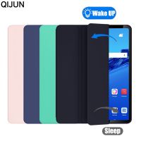 Funda Huawei Mediapad T5 10.1 AGS2-L09เคสหนัง PU แบบพับสามทบ Ebook Huawei AGS2-W09ปลอกแท็บเบล็ต L03 AGS2มีขาตั้ง