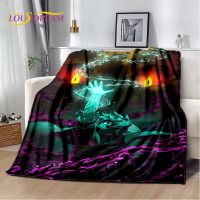 Ready Stock Z-Zelda Gamer Soft Plush Blanket, Flannel Blanket Throw Blanket for Living Room Bedroom Bed Sofa Picnic Cover Bettdecke Children