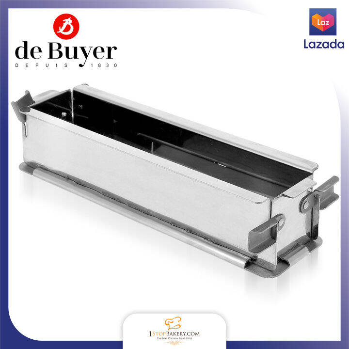 De Buyer 3211.24 Geoform Folding Loaf Pan Plain Lazada.co.th