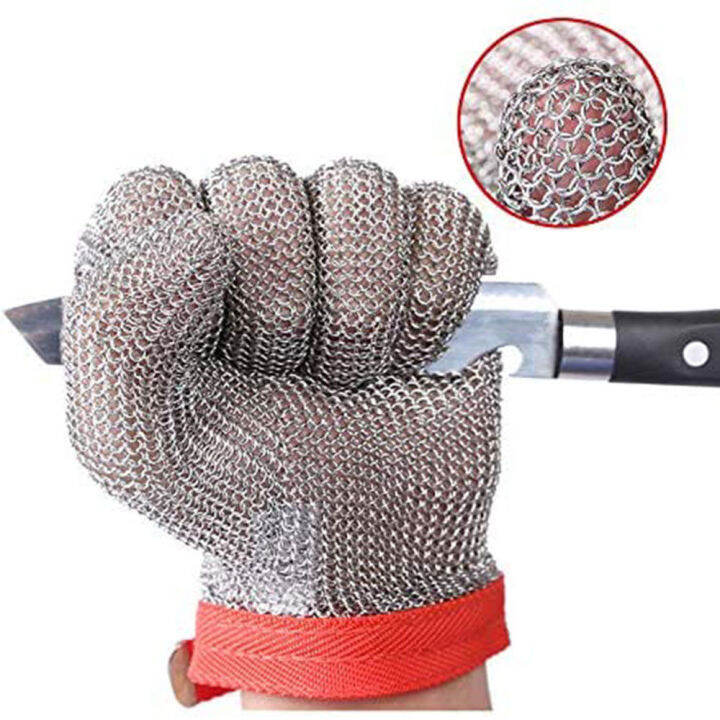 Stainless steel wire gloves Cutting resistant Electric saw Slaughtering