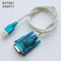 DZYSGY สาย RS232โปร่งแสง,สายไฟ0.8ม. ความเร็วสูง DB9 9ขาสำหรับคอมพิวเตอร์อะแดปเตอร์ PDA