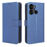 เคส P40พับได้สำหรับ ITEL เคสแท่นวางโทรศัพท์แบบกระเป๋าสตางค์เคส PU หนังกลับ P40