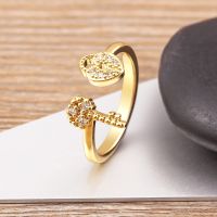 【YF】♞  Nidin New Fashion Lock Rhinestone Trend Wedding  Adjustable Jewelry