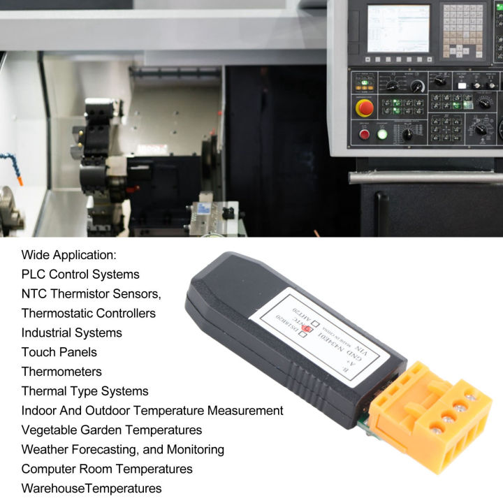 ตัวรวบรวมอุณหภูมิสำหรับระบบควบคุม-plc-เซ็นเซอร์อุณหภูมิสื่อสาร-rs485