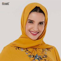 【CW】 ETOSELL Muslim Hijabs Scarf Hijab Wrap Cover-up Shawls Headband