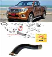 ท่ออินเตอร์คูลเลอร์ นิสสัน นาวาร่า เอ็นพี 300 ปี 2014-ปัจจุบัน INTER NAVARA INTERCOOLER NISSAN NAVARA NP300 D23 ของใหม่ ตรงรุ่น ส่งไว สินค้าคุณภาพ