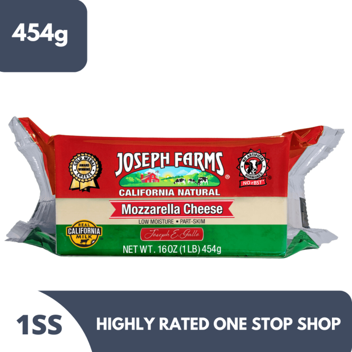 Joseph Farms California Naturals Mozzarella Cheese 454g Lazada PH