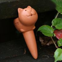 Dropper Terracotta Watering Spike Plant Adjustable Cartoon For Indoor And Outdoor Plants 2PACK Tool Lovely 12*8.5*5cm Automatic Watering Systems  Gard