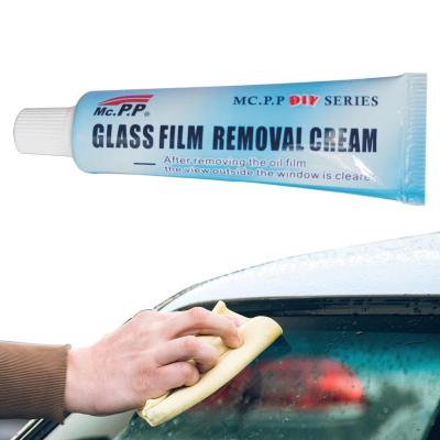 【DT】20g de vidro óleo filme removendo pasta auto carro polimento de vidro limpo polonês pasta para janela do banheiro pára-brisa dianteiro agente ferr