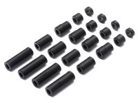 15506  TAMIYA Mini 4WD  Lightweight Plastic Spacer Set (12/6.7/6/3/1.5mm)