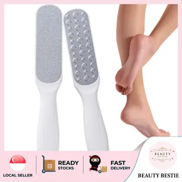 Stainless Steel Foot File Exfoliating Pedicure Device, Foot Files Callus  Remover, Heel Scraper For Cracked Heels